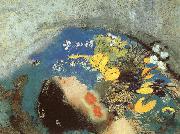 Odilon Redon Ophelia oil painting